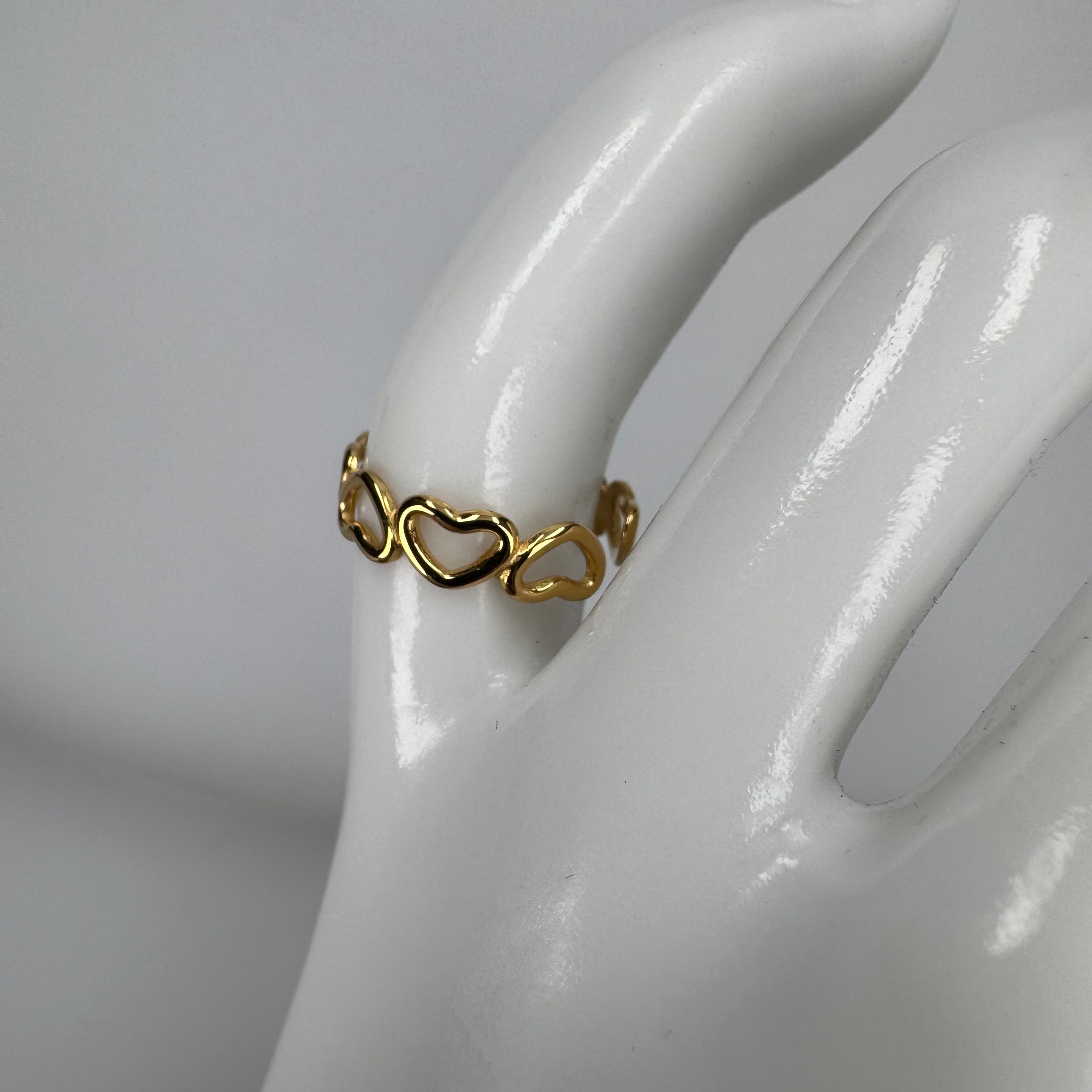 Anello da Mignolo o Piede Tiny Hearts