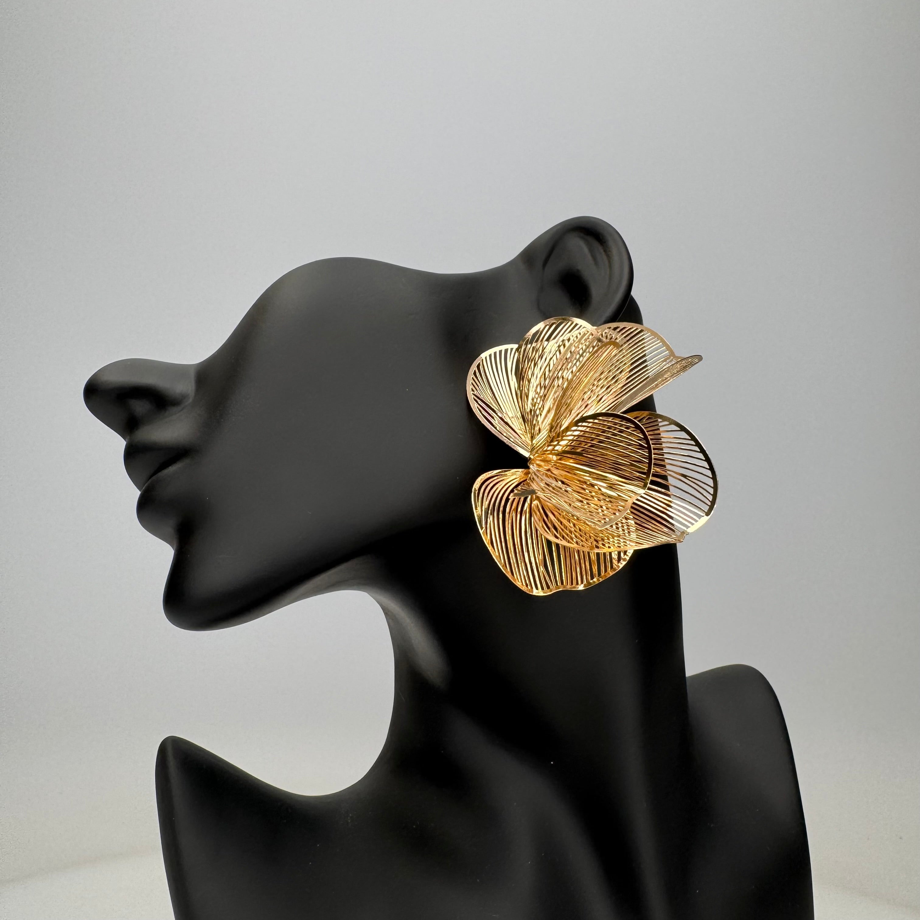 Orecchini Mezzo Fiore