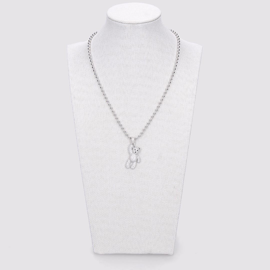 Collana Orsetto con Strass