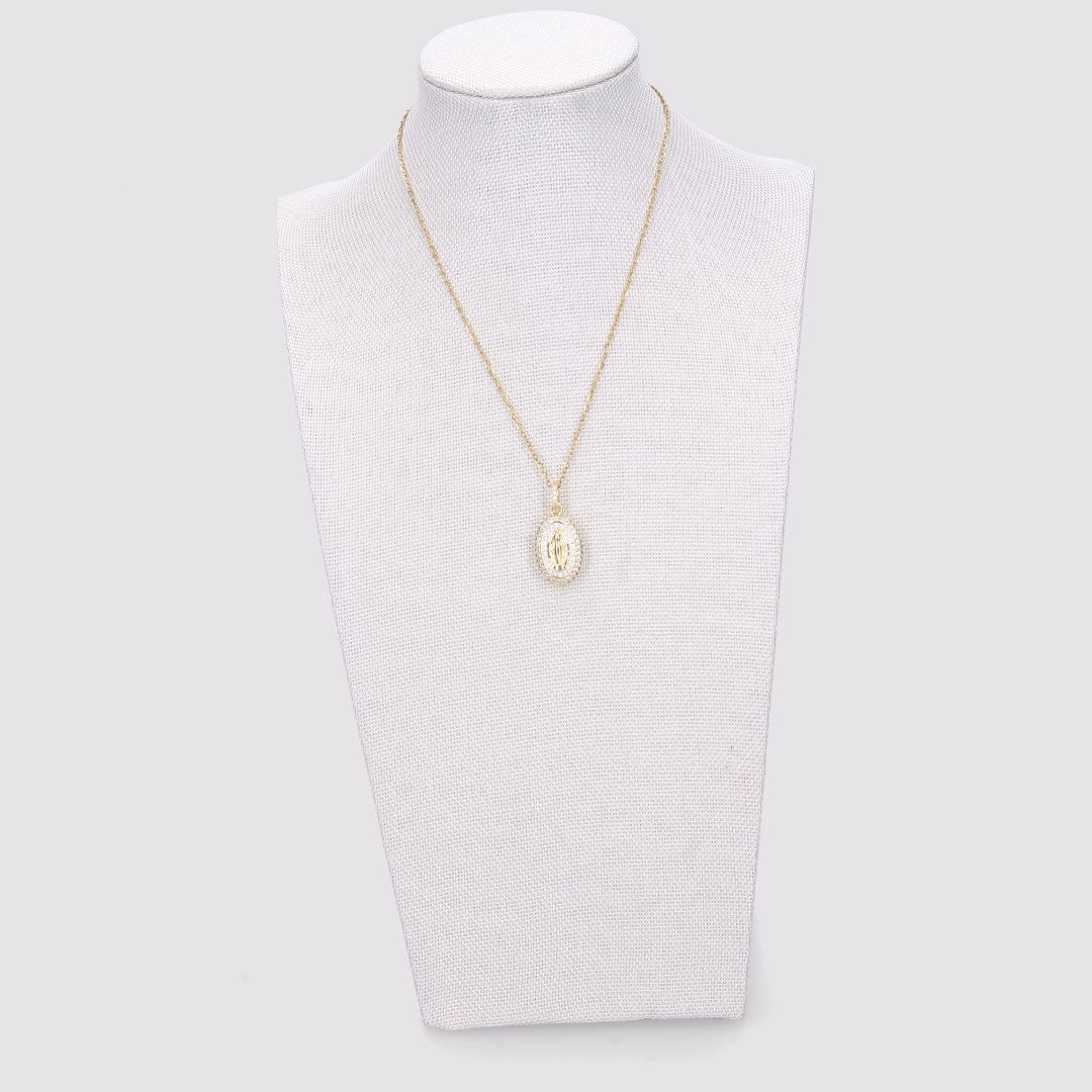 Collana Madonnina Ovale Grande