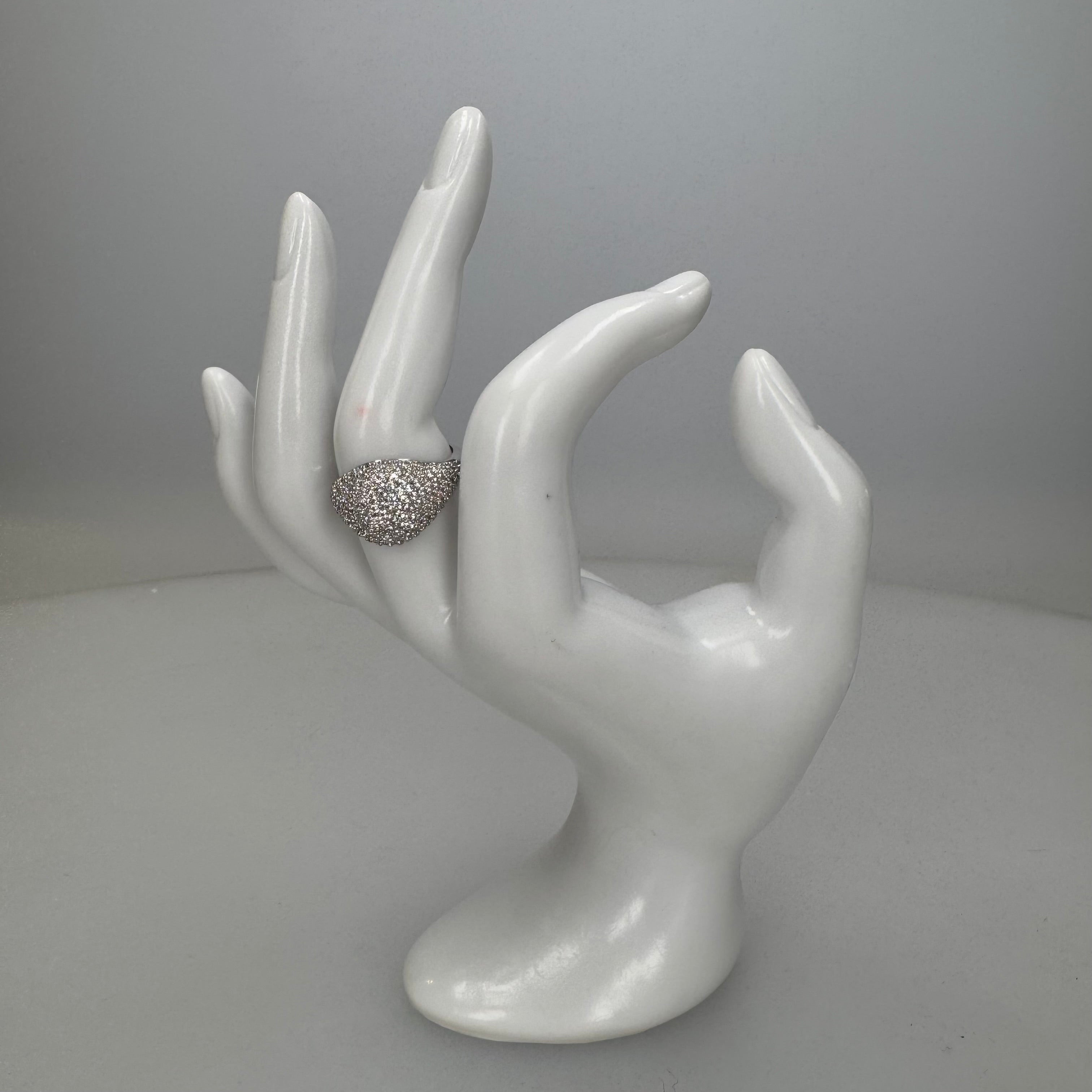 Anello Sigillo Strass